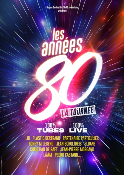 LES ANNÉES 80, LA TOURNÉE